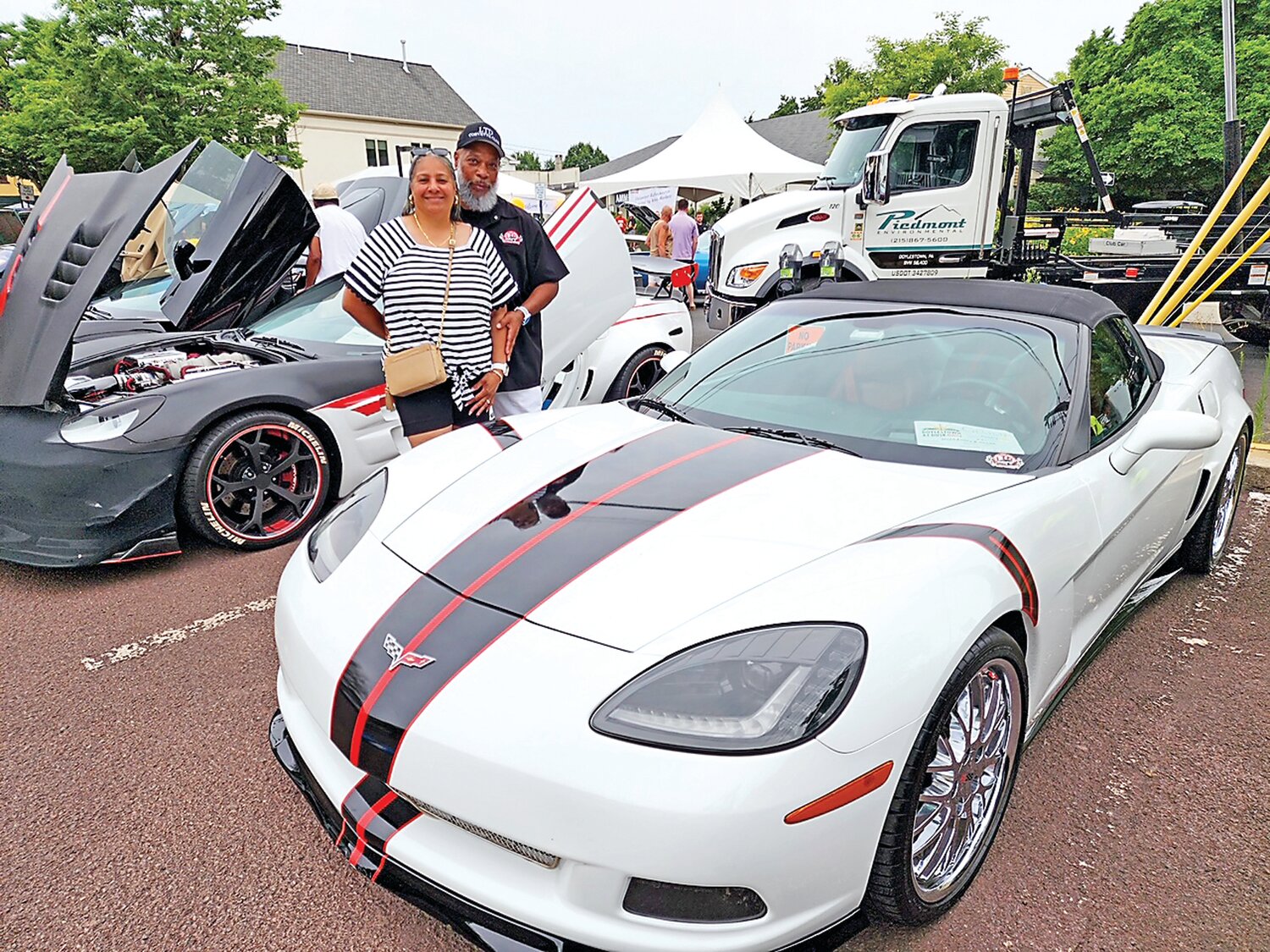 Regina and Henry Patrick, members of the Living the Dream Corvette Club.