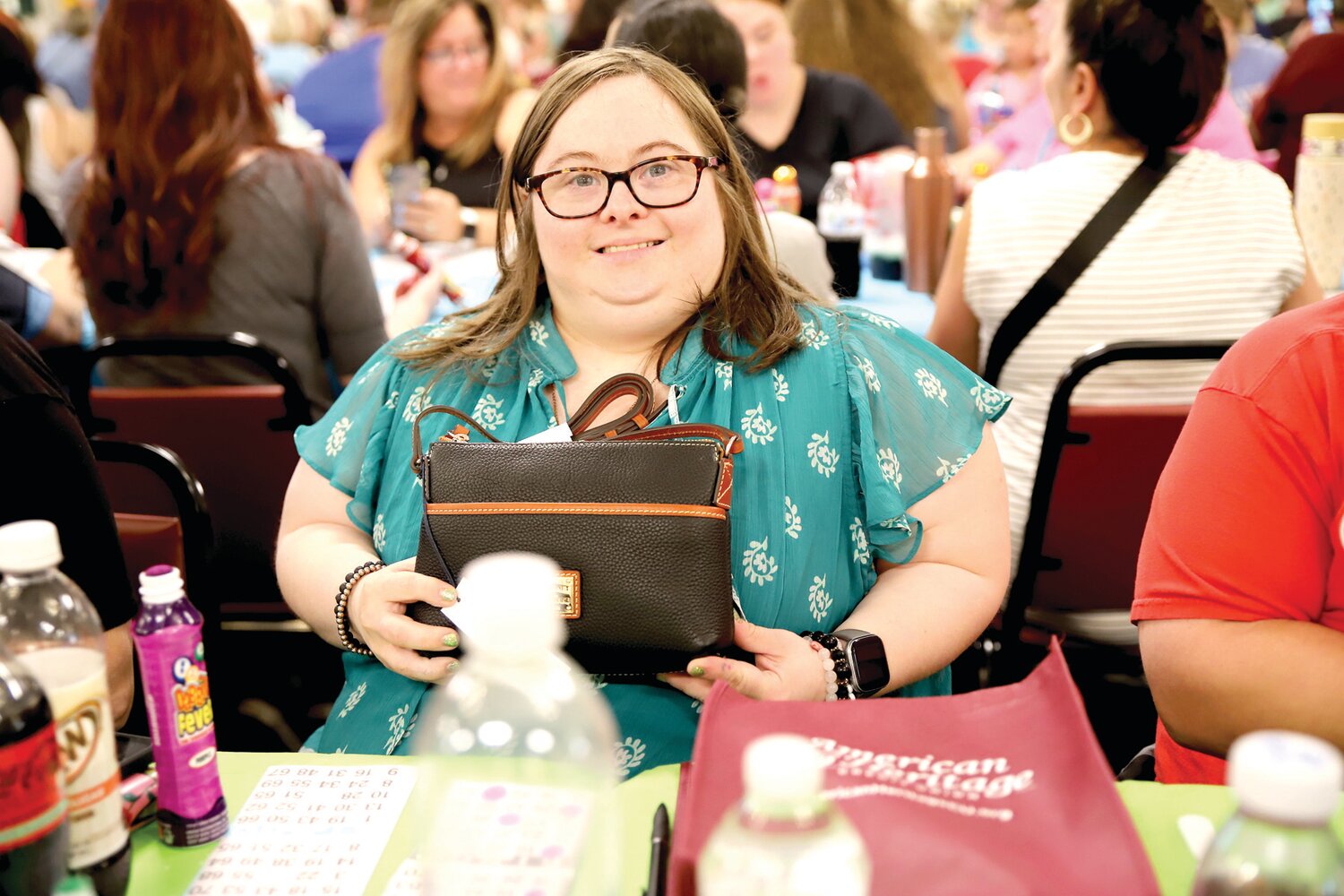 Winners from the Kids-N-Hope Foundation’s Purse and Power Tool Bingo won designer purses and handbags as well as power and hand tools from a variety of brands.