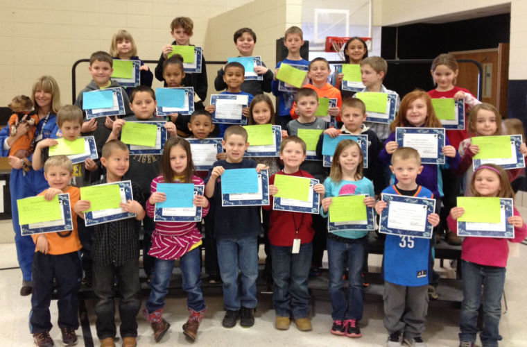Sparta Elementary announces December 2013 Students of the Month