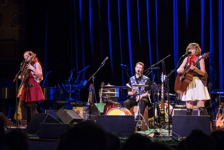 The Accidentals performing at the Ann Arbor Folk Festival in 2016.