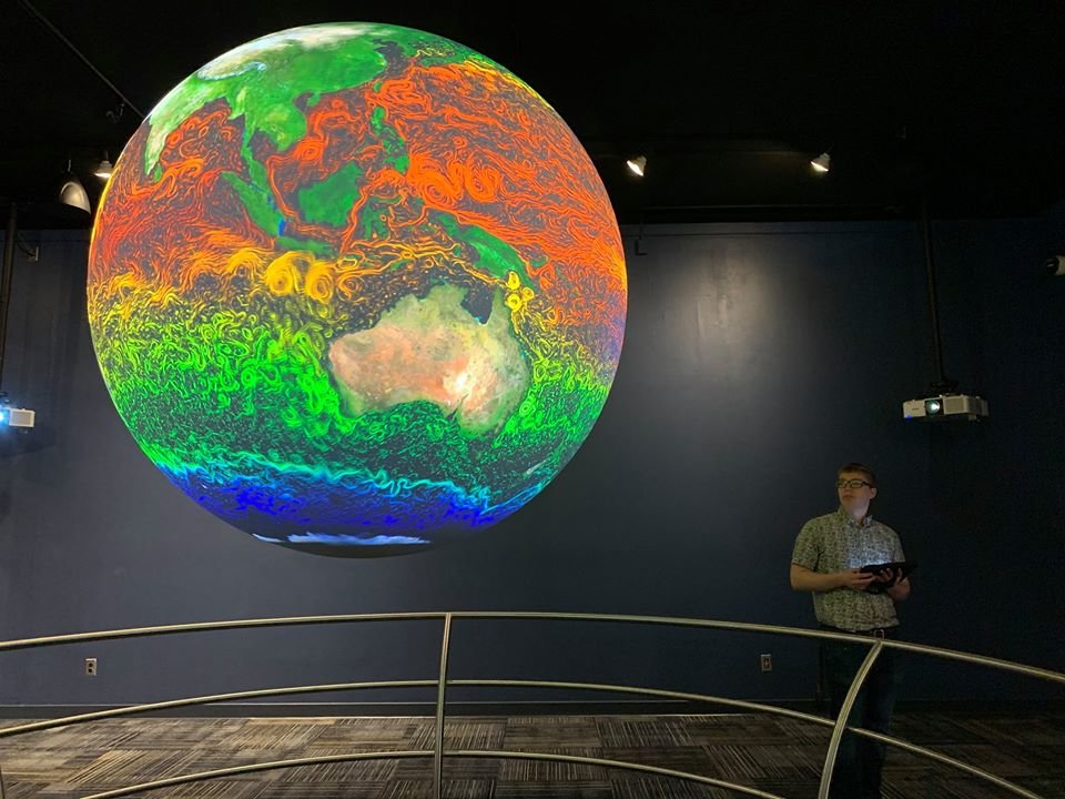 Science on a Sphere demonstrates effects of climate change at MSU - City Pulse