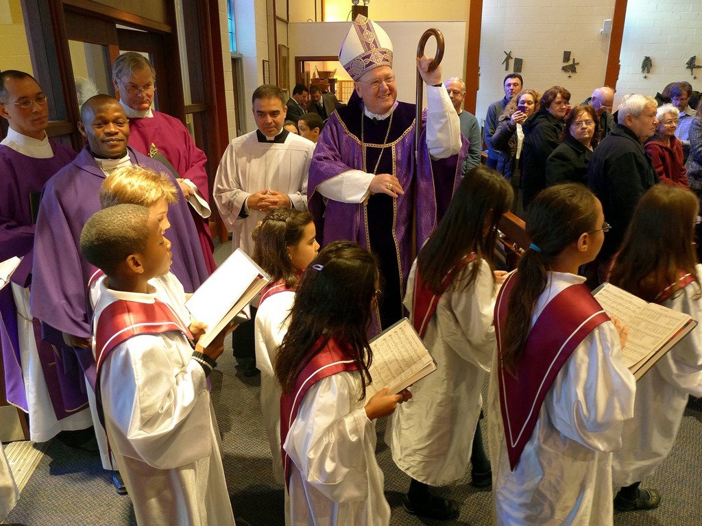 'Hands' of St. Columbanus Catholic New York