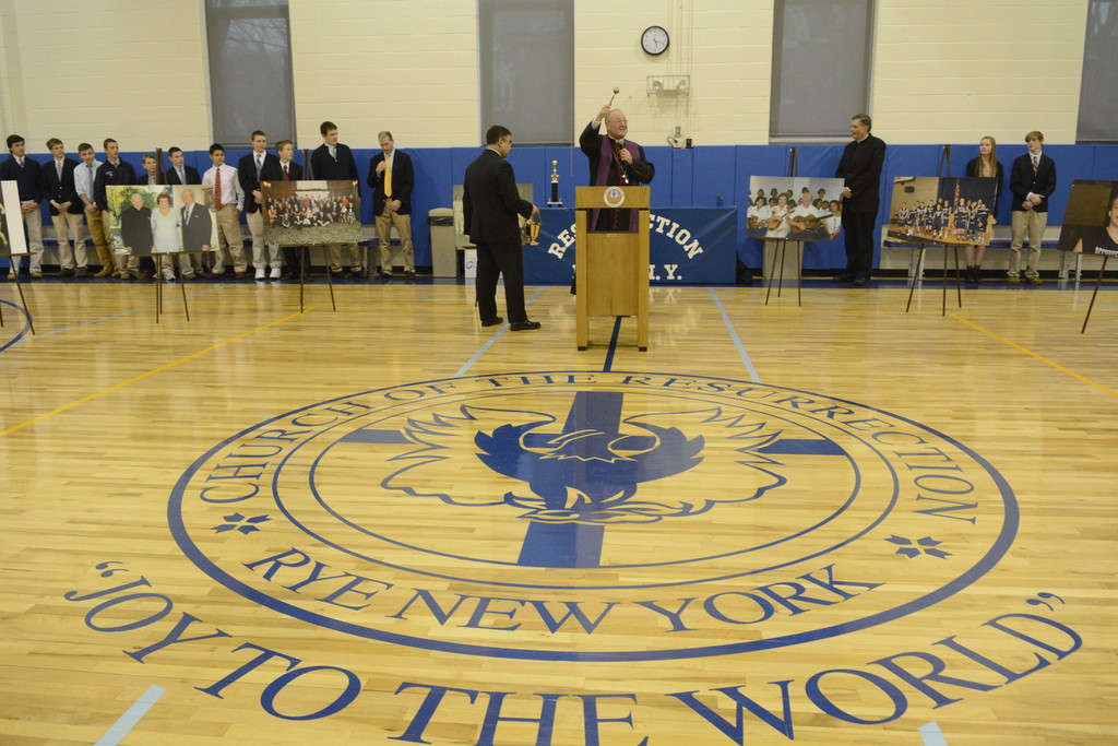 New Gym at Resurrection School in Rye Catholic New York