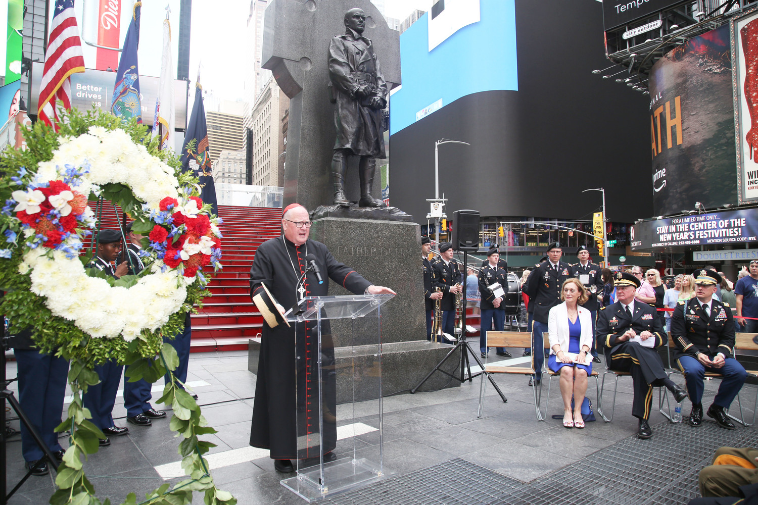 Father Duffy Recalled as Chaplain Who Exemplified Love of God, Country