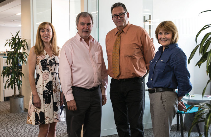From left to right: national correspondent Marisa Taylor, national security correspondent Tim Johnson, national economics correspondent Kevin G. Hall and McClatchy Washington Bureau Chief Cheryl Carpenter, collaborated on the Panama Papers investigations in conjunction with the ICIJ. The Miami Herald also had a team working from Miami.