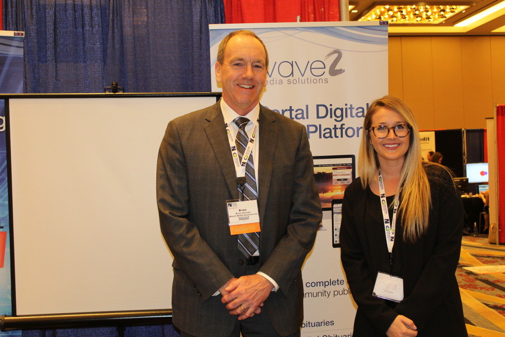 Brian Gorman of Wave2 Media Solutions and Shelby Carlson of AdCellerant