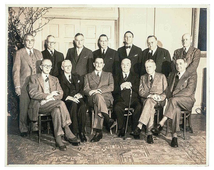 The 1945 Pulitzer Prize board 