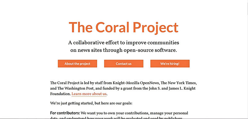 The Coral Project