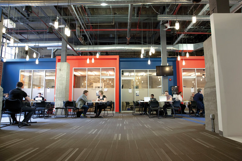 Communitech works with more than 1,000 tech companies and start ups.