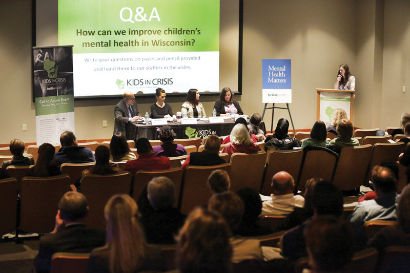 The USA TODAY NETWORK-Wisconsin held ten town hall meetings across the state as part of its Kids in Crisis series, including on the campus of Lawrence University in Appleton in March.  More than 800 attended the meetings held from February through March.