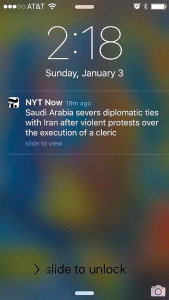 News alert 