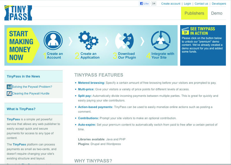 Paying for Content, Simplified