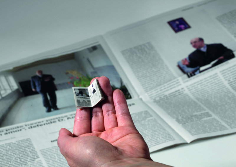 'Terra Nostra' Sets Record For World's Tiniest Paper