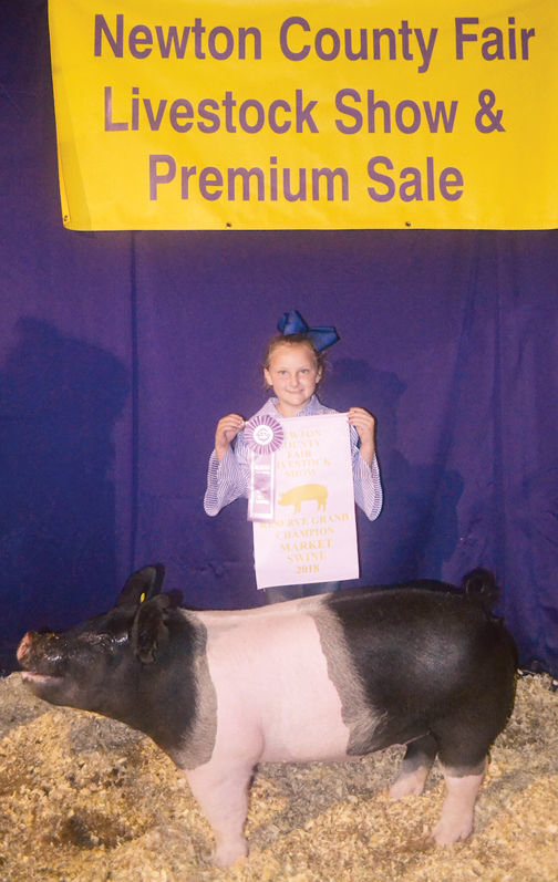 NEWTON COUNTY FAIR LIVESTOCK RESERVE CHAMPIONS Harrison Daily