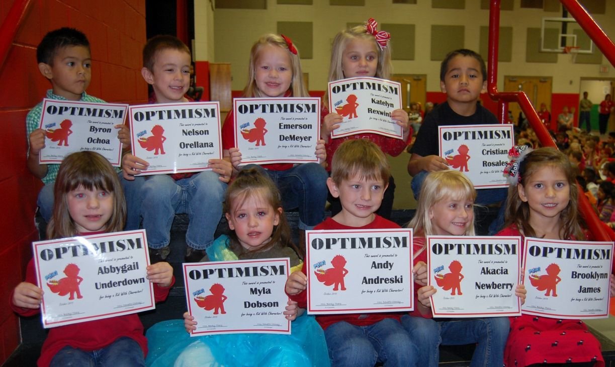 KIDS WITH CHARACTER AT GREEN FOREST SCHOOL Harrison Daily