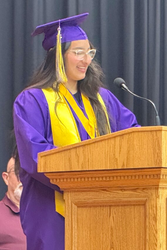 Diamond Roy, Flandreau High School Senior