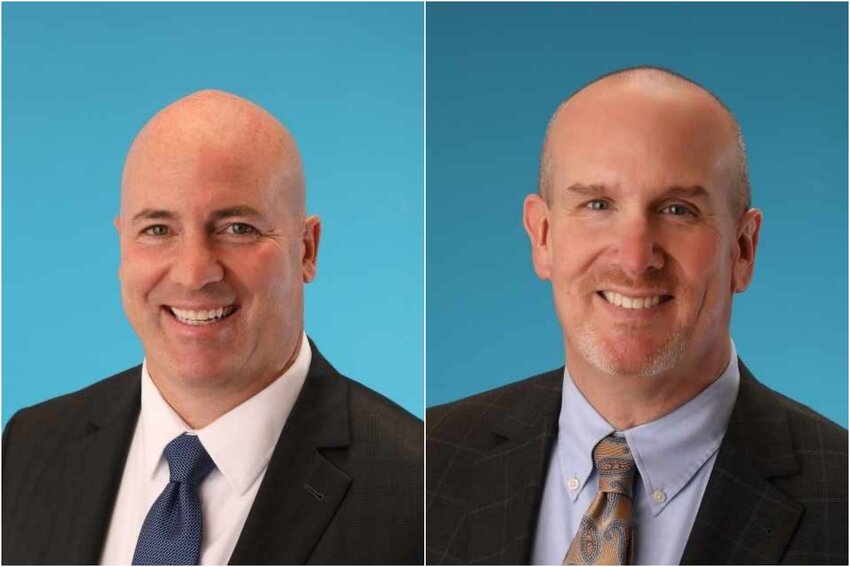 Sherman Gose, left, and Steve Gohn, right, recognized by Forbes.