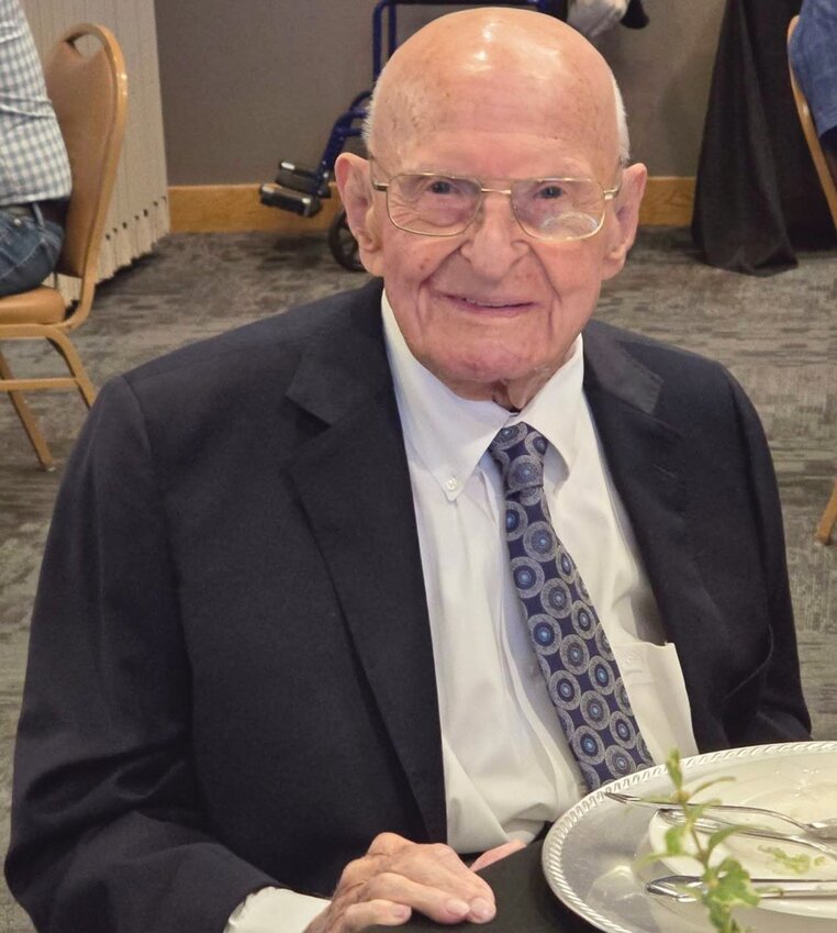 Paul Christen enjoys a moment at the 2024 Spirit of Dakota award banquet.
