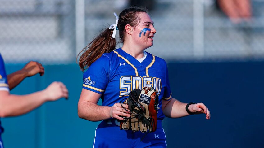 South Dakota State's Tayler Baker was named the Summit League Peak Performer of the Week on Monday.