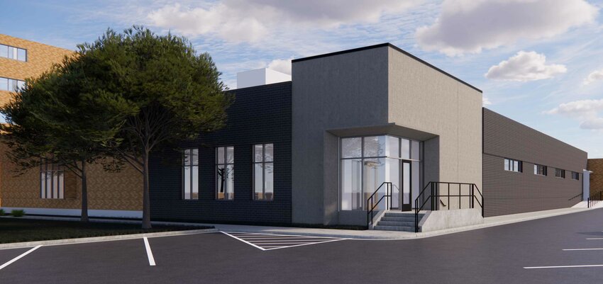 An artist’s rendering of what the surgical expansion at HRMC will look like when completed.