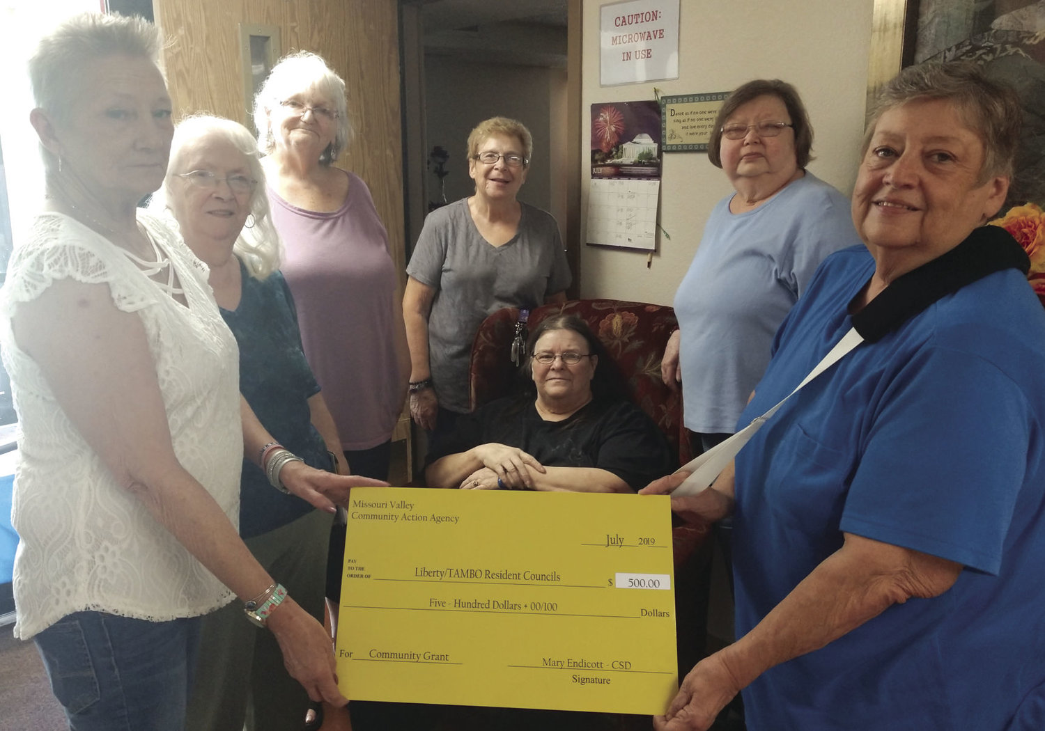 Photo Liberty/TAMBO receives grant Sedalia Democrat