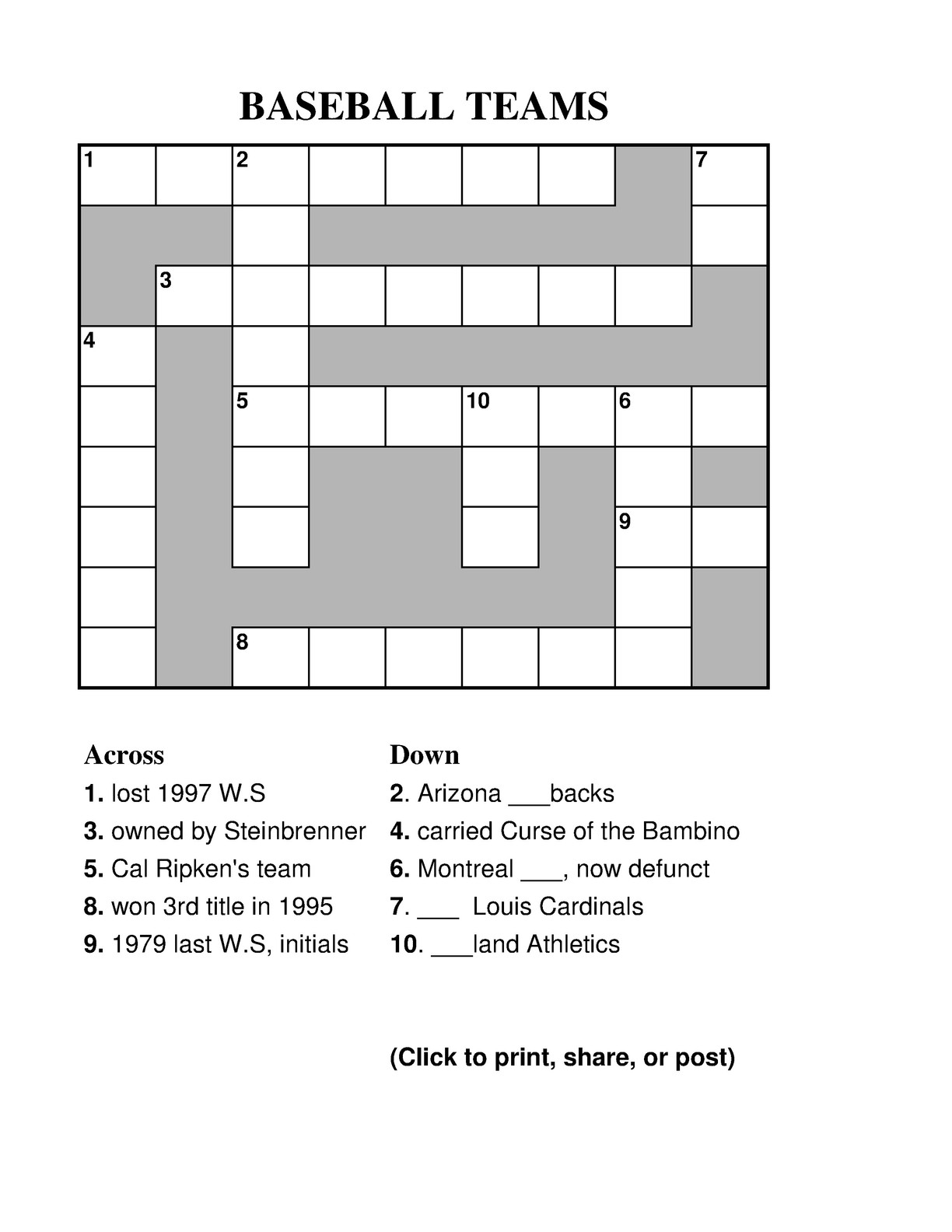 Baseball Teams Sports History Weekly